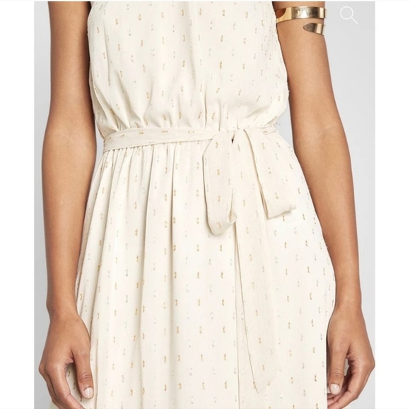 *NWT* Modcloth Illuminated Elegance Chiffon Dress - Picture 2 of 6